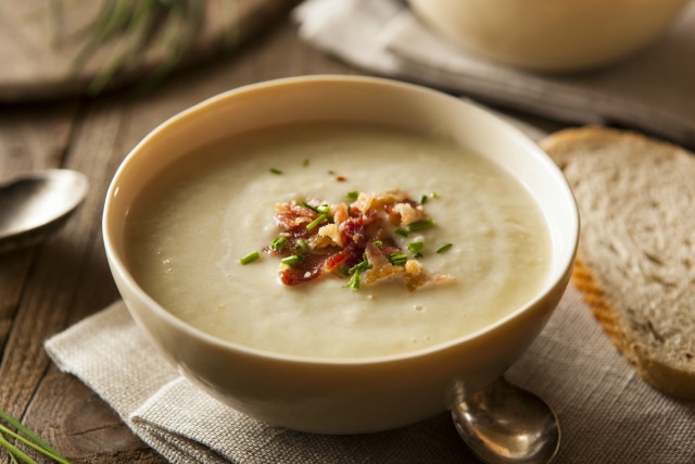 Potato and Leek Soup – A Winter Frugal Favourite