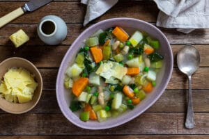 warming winter vegetable soup