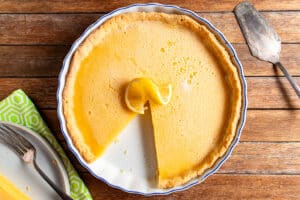 classic French lemon tart