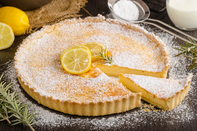 Classic French Lemon Tart For a Decadent but Frugal Dessert
