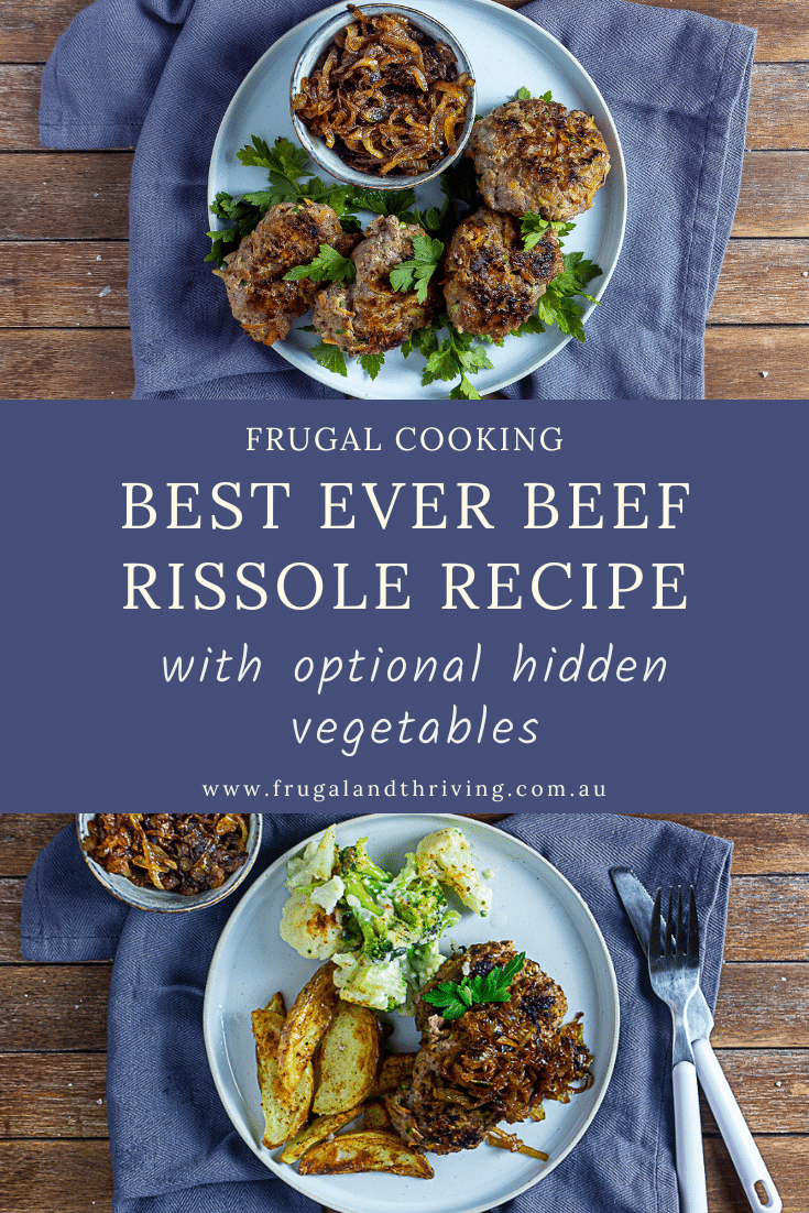 Best Ever Beef Rissoles Recipe