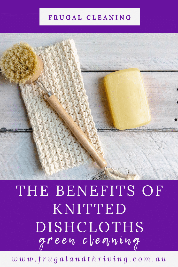 Why Use Knitted Dishcloths More Benefits than Reducing Disposables