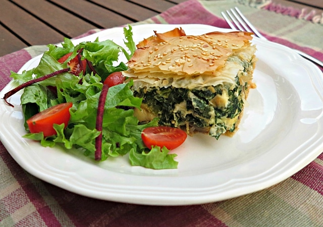 seasonal eating – silverbeet and mushroom pie