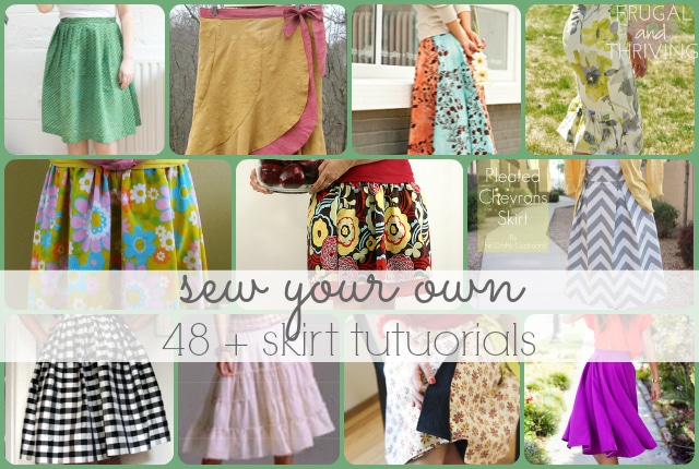 48 + Free Skirt Tutorials