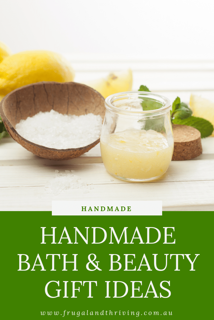 Handmade Bath and Beauty Gift Ideas