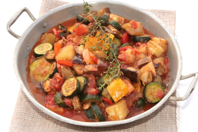 easy ratatouille with zucchini