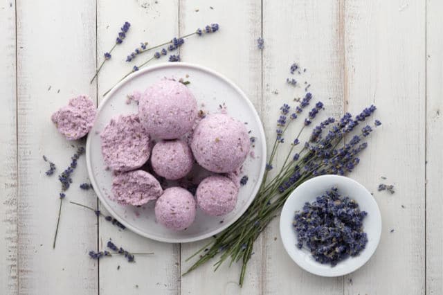 handmade bath bombs