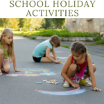 school holiday activity pinterest pin