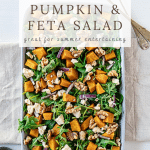 roast pumpkin and feta salad pin