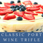 port wine trifle recipe pin