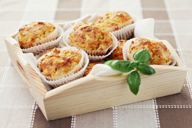 Hide the Vegetables with these Ham Cheese Muffins