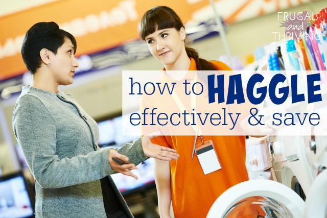 stop paying more than you have to – how to haggle effectively