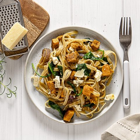 Roast Pumpkin and Feta Pasta-image