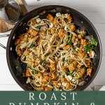 roast pumpkin and feta pasta pin