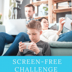 screen-free challenge pin 1