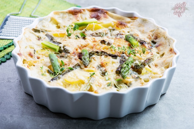 asparagus quiche