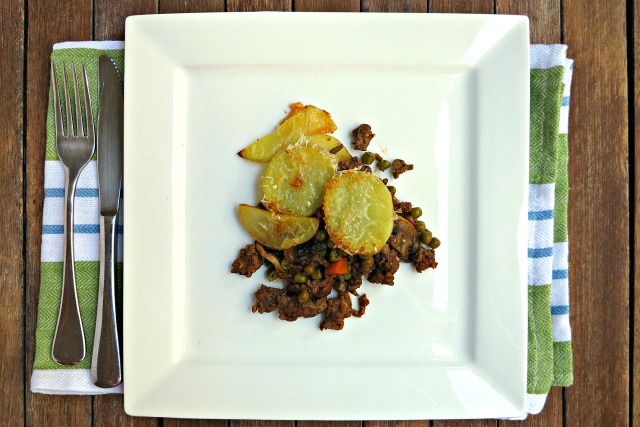 Crispy Potato Topped Cottage Pie