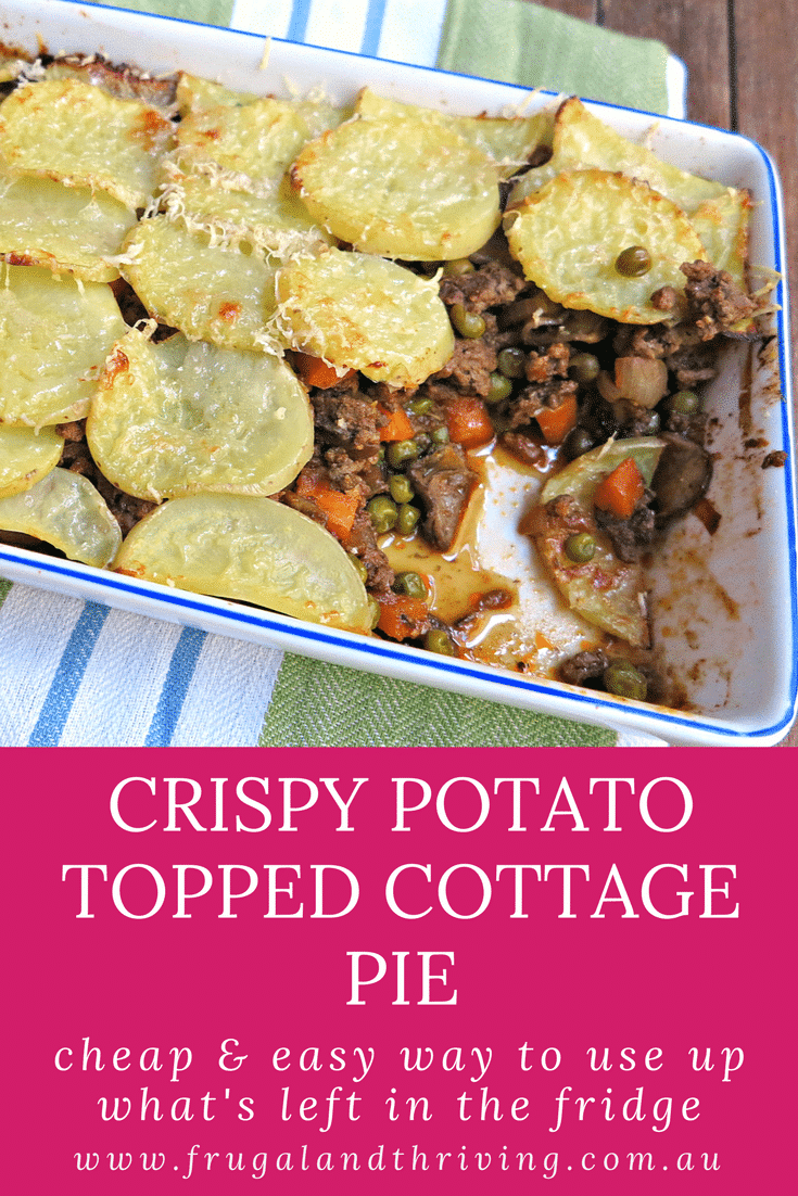 crispy potato topped cottage pie 1