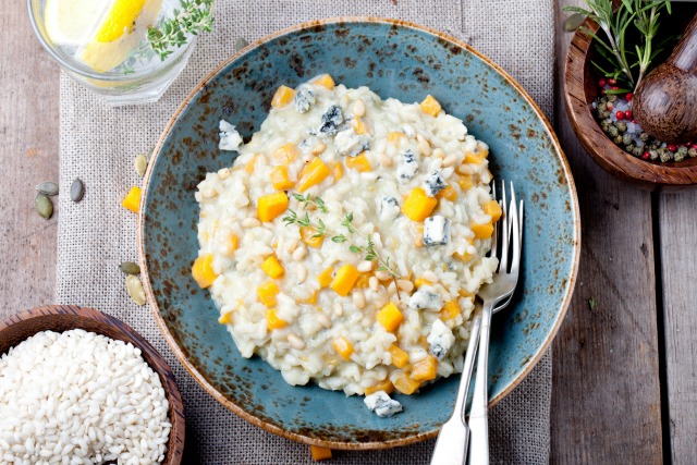 pumpkin risotto