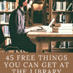 free things at the library pinterest pin