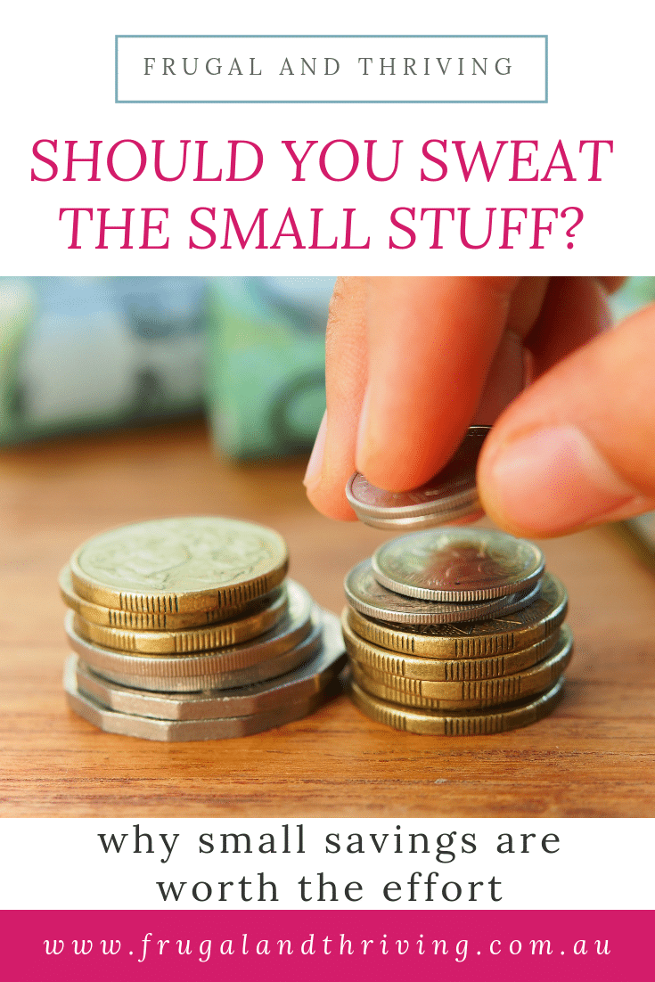 why you should pay attention to small savings