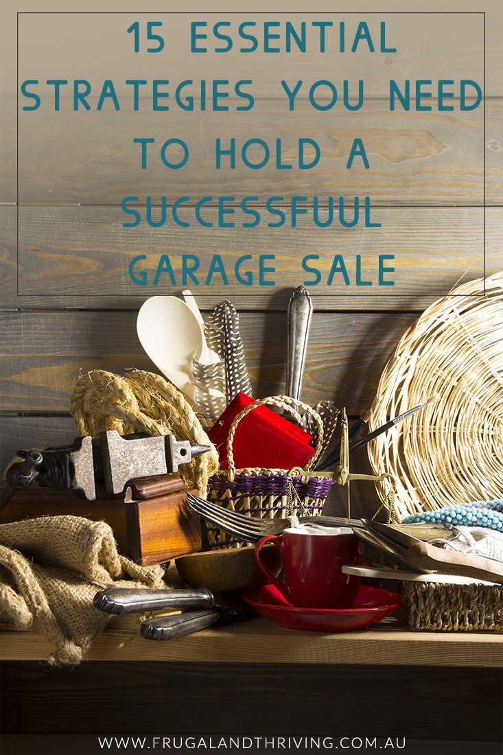 profitable garage sale tips