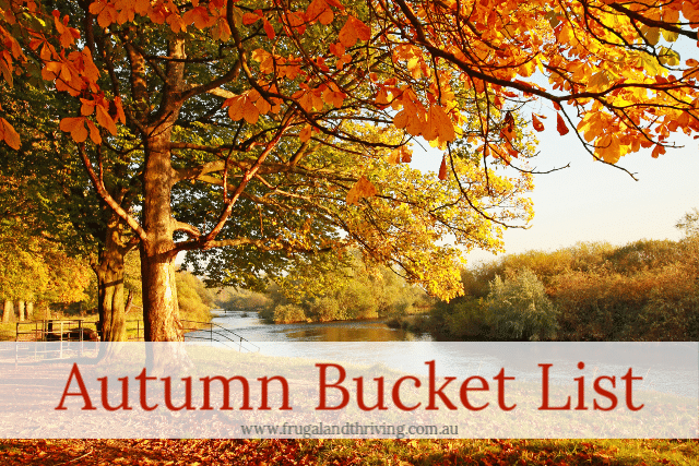 Autumn Bucket List