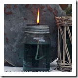 jar oil lamp