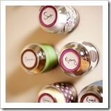 magnetic spice jars