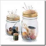 pin jar with pin cushion lid