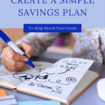 savings plan pinterest pin