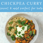 pumpkin and chickpea curry pin