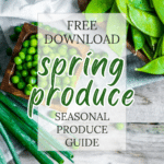 spring produce guide pinterest pin