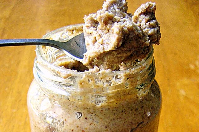 homemade almond butter