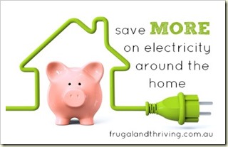 Saving more on electricity around the home