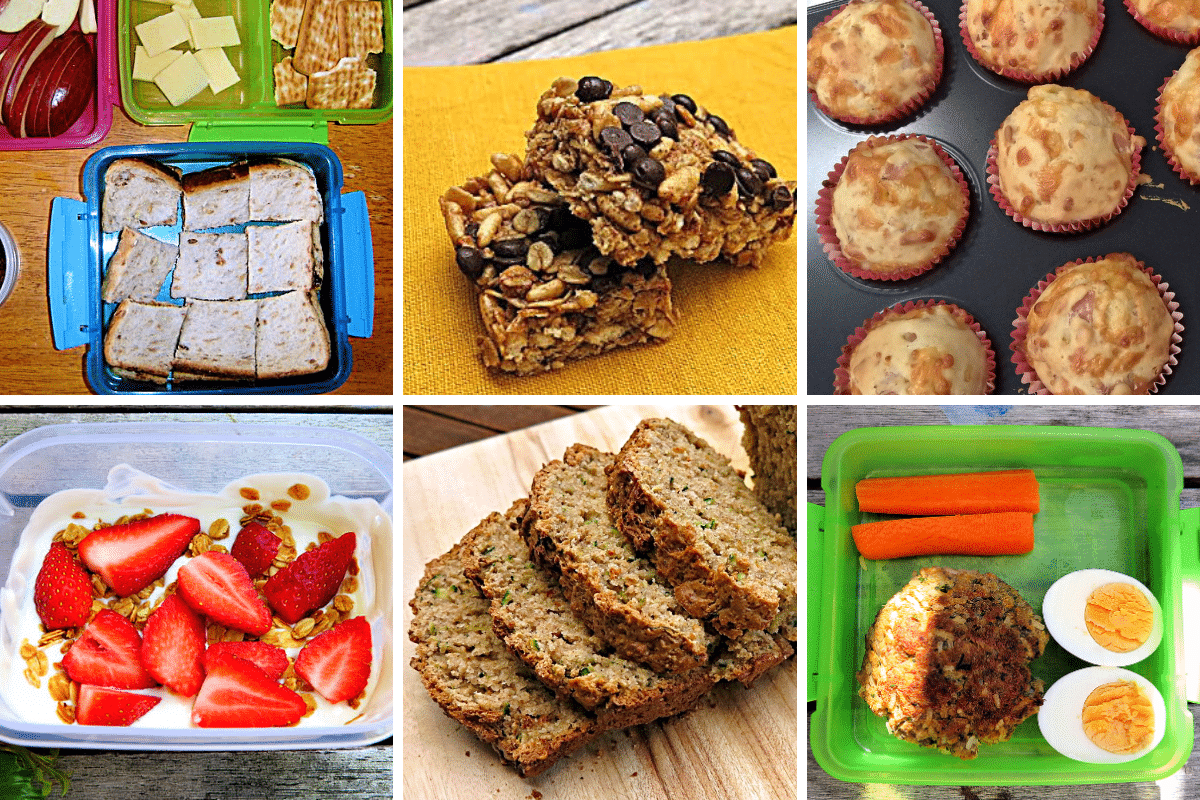 2 Weeks of No-Sandwich Lunch Box Ideas Kids will LOVE- No Repeats