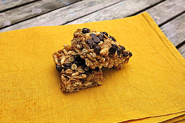 homemade chewy muesli bars