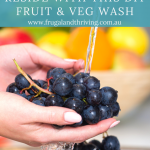 diy fruit and veggie wash pin