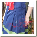 Box pleat skirt from Made by Me and Shared with You | Frugal and Thriving