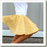 Circle skirt from Made | Frugal and Thriving