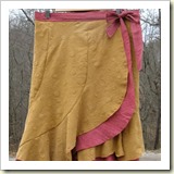 Layered Wrap Skirt from Craftster | Frugal and Thriving