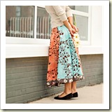 Panel Circle skirt from Better Homes and Gardens | Frugal and Thriving