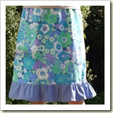 Ruffle skirt from Sew Mama Sew | Frugal and Thriving