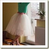 Tulle skirt from Maria Just Do It | Frugal and Thriving