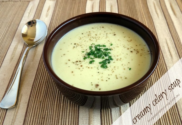 Frugal Winter Warmer: Creamy Celery Soup