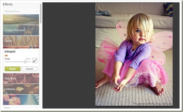 Using special effects in PickMonkey Using special effects in PickMonkey