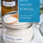 Budget Cleaning pinterest pin