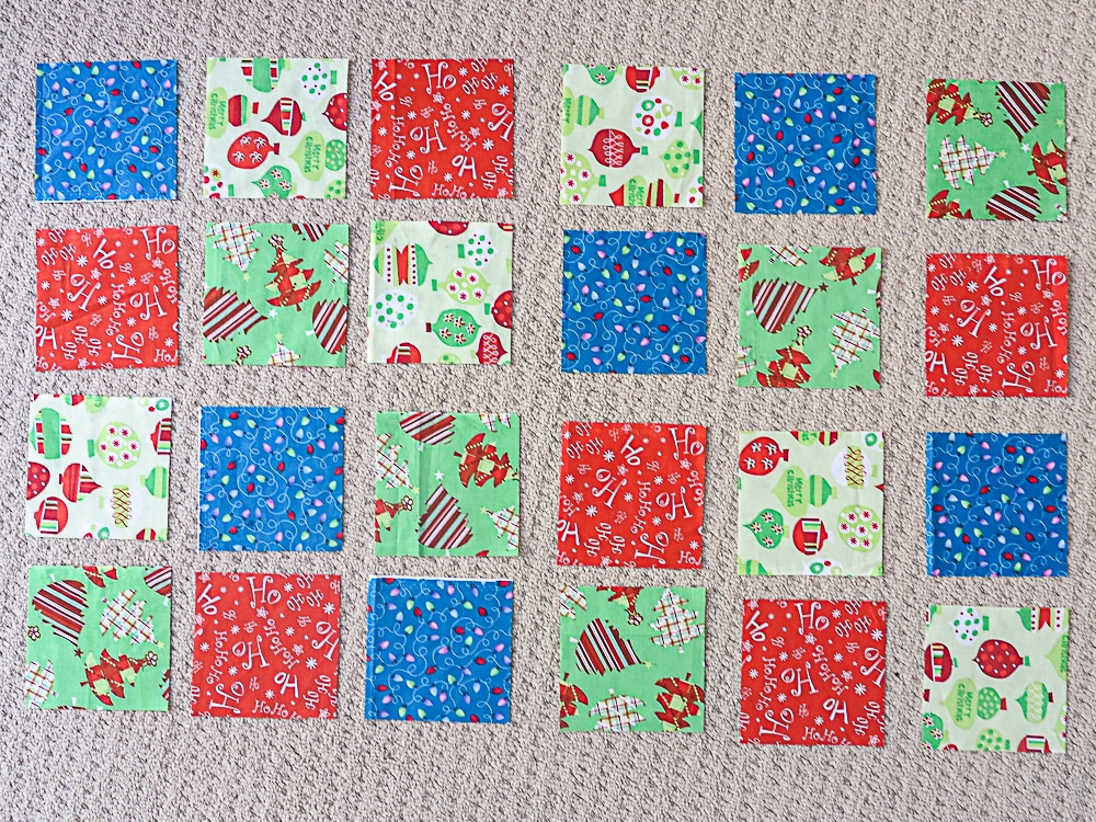 advent calendar pockets