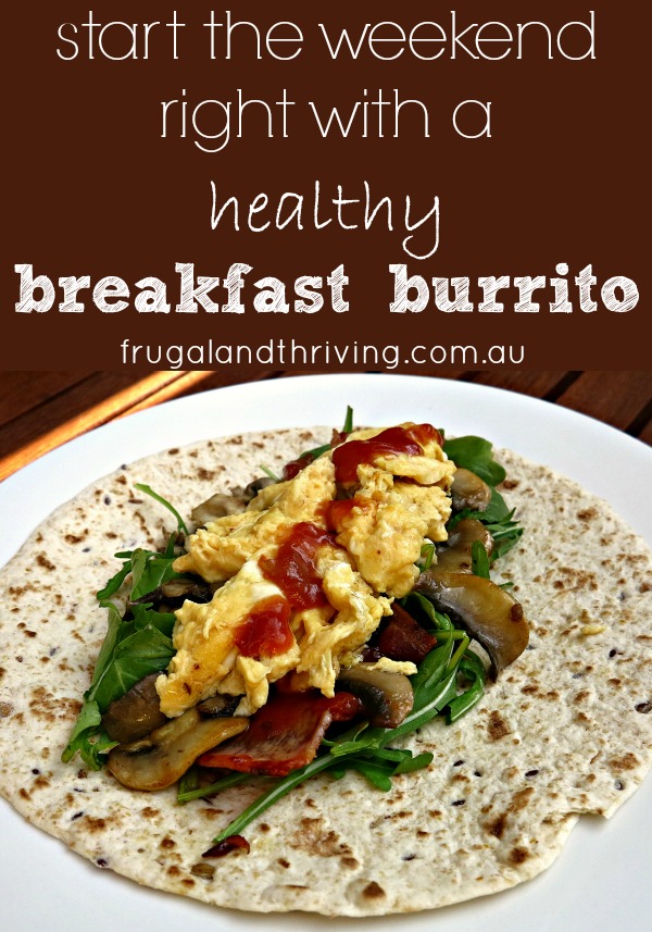 healthy breakfast burrito recipe 