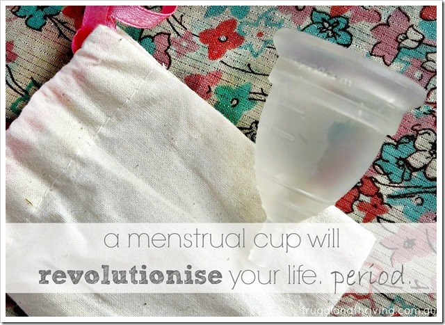 using a menstrual cup
